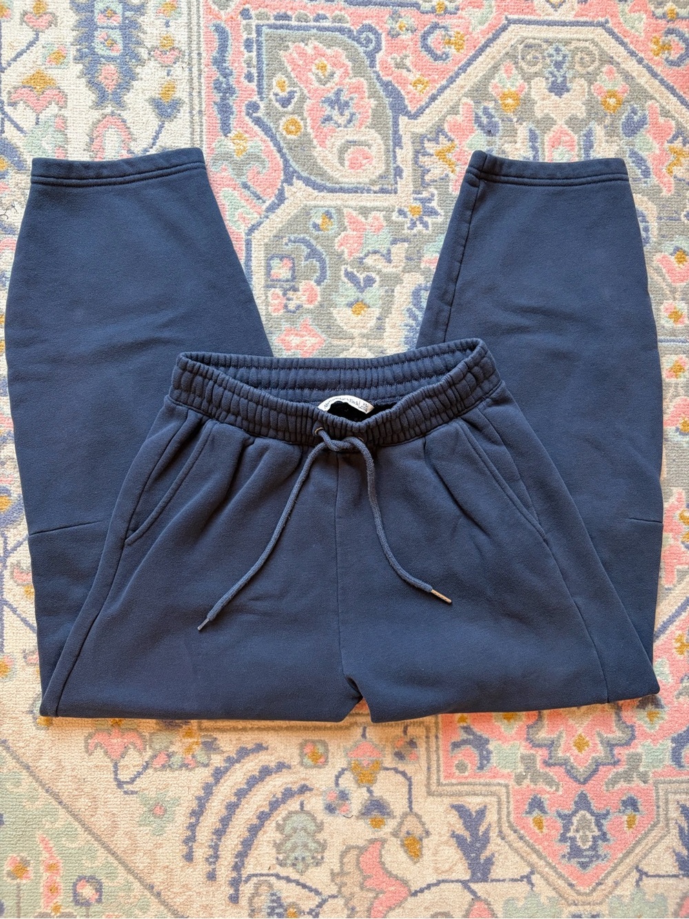 Baggy Abercrombie & Fitch Navy Jogger Sweatpants